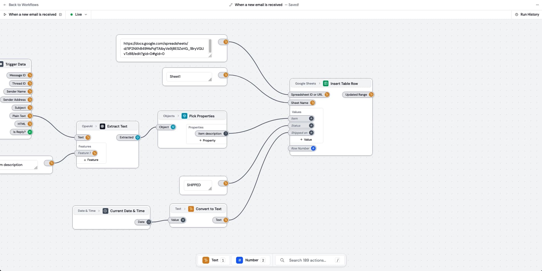 WorkflowDog platform interface